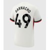 Chelsea Alejandro Garnacho #49 Bortatröja 2025-26 Korta ärmar Chelsea Alejandro Garnacho #49 Bortatröja 2025-26 Korta ärmar